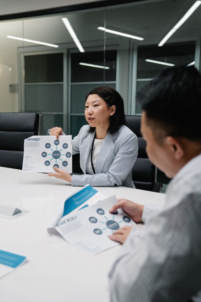 Đội ngũ KRWORK thảo luận chiến lược marketing Hàn Quốc cho doanh nghiệp Việt Nam